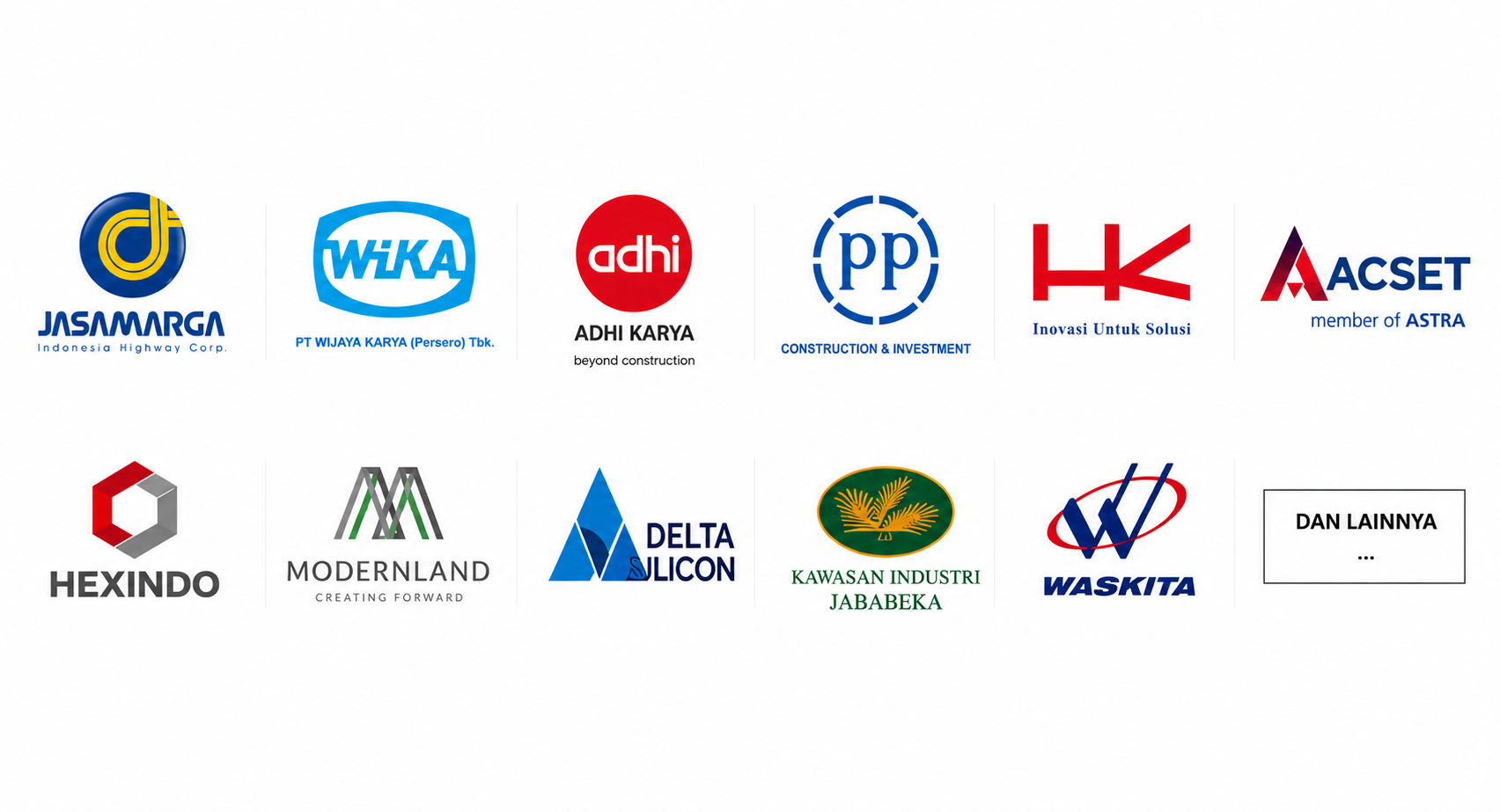 Logo client & mitra PT Rahen Selaras Gemilang (RAHEN)